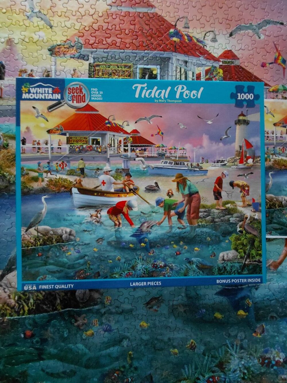 White Mountain 1000pc Tidal Pool